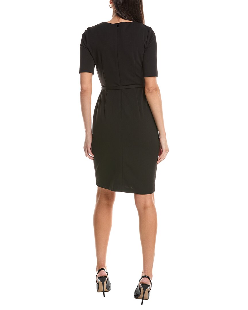Anne Klein Twist Front Sheath Dress