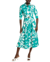 Anne Klein Waist Tucked Shirtdress