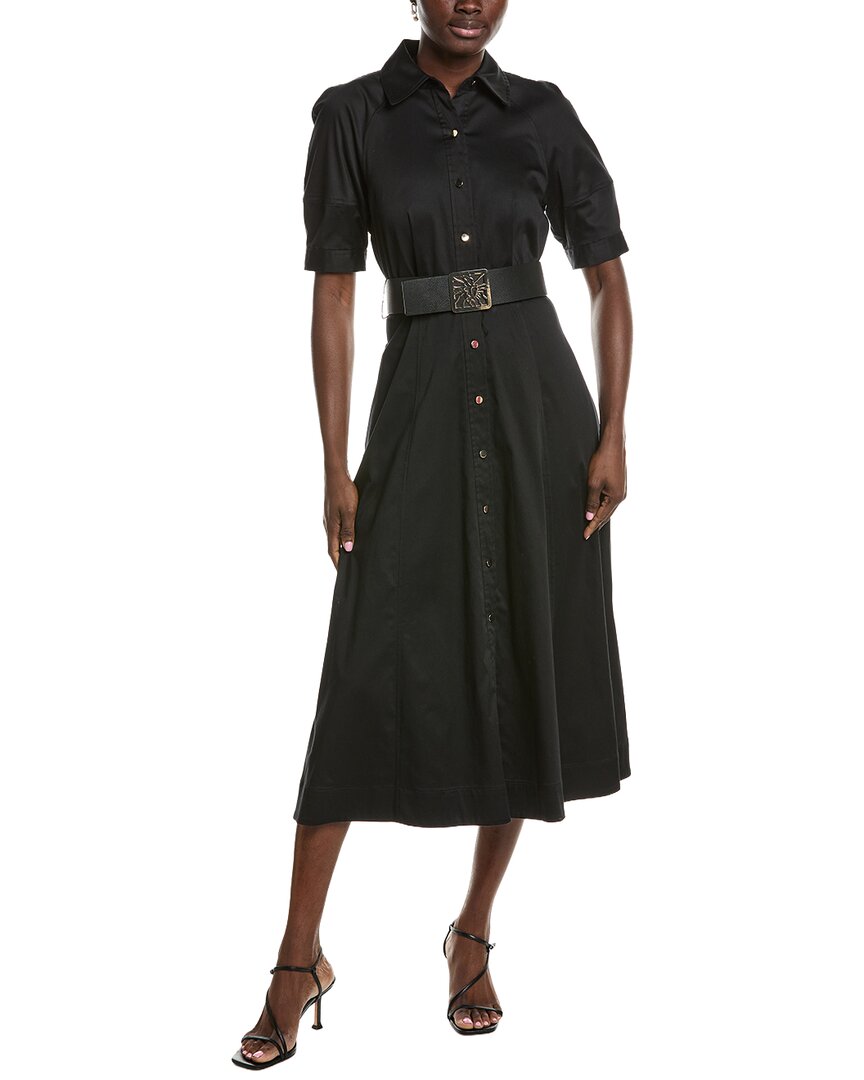 Anne Klein Sateen Shirtdress