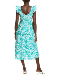 Anne Klein Ruffled Midi Dress