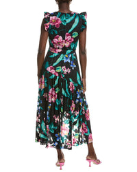 Anne Klein Ruffle Patio Wrap Dress