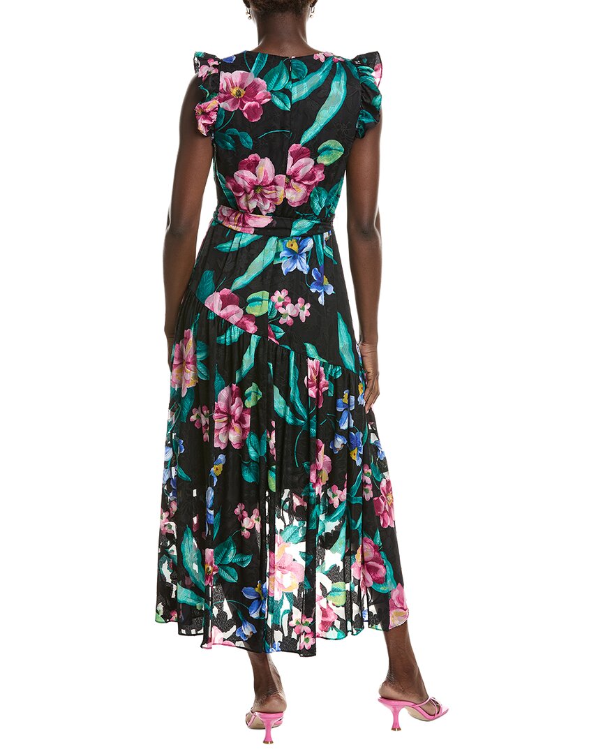 Anne Klein Ruffle Patio Wrap Dress