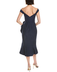 Marchesa Notte Off The Shoulder Strapless Cocktail Dress