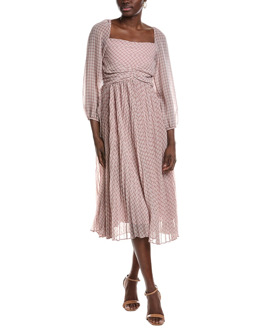 O.P.T Hazel Midi Dress Pink