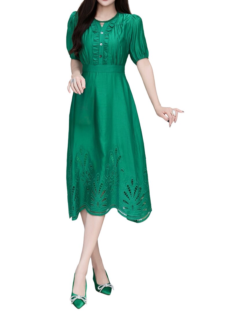 BURRYCO Burryco Short Sleeve Midi Dress