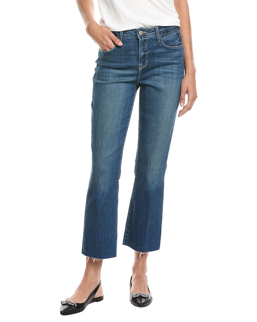 L’Agence Kendra High-Rise Crop Flare Jean