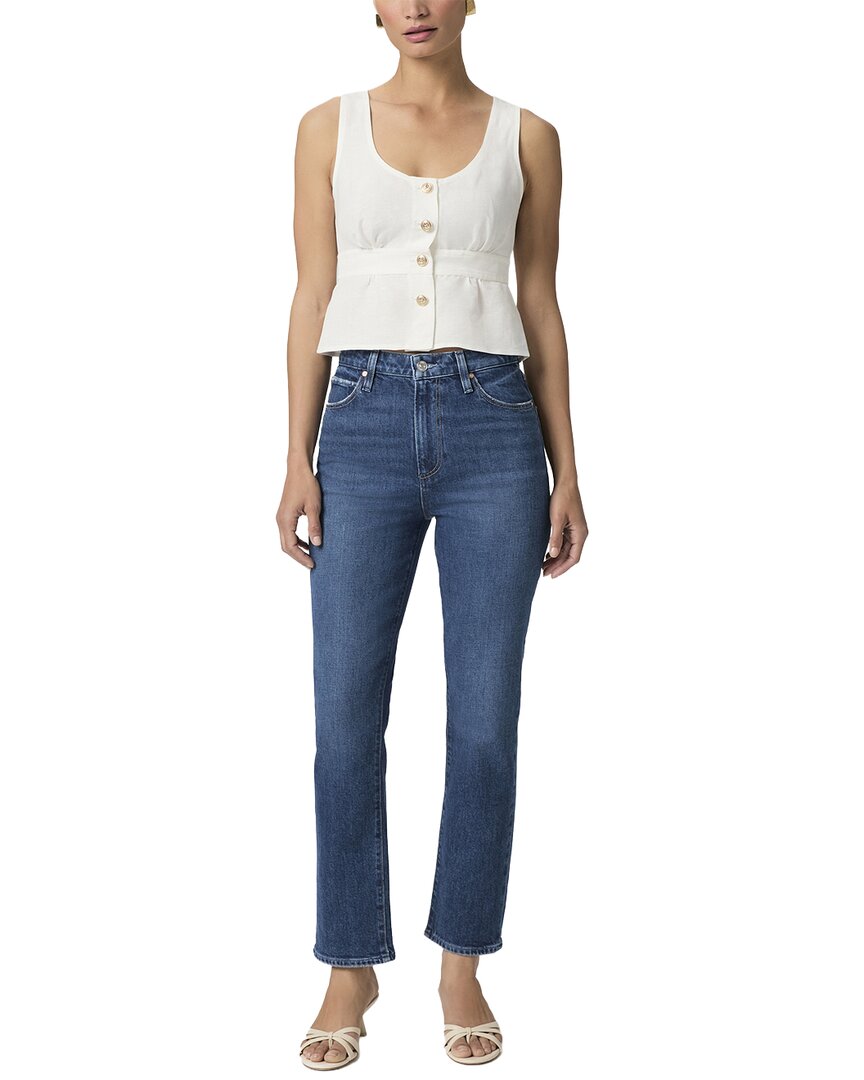 Paige Billy Soundcheck High Rise Slim Straight Leg Jean
