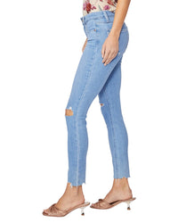 Paige Verdugo Ratatouille W/ Gusto Hem Mid Rise Ultra Skinny Ankle Jean
