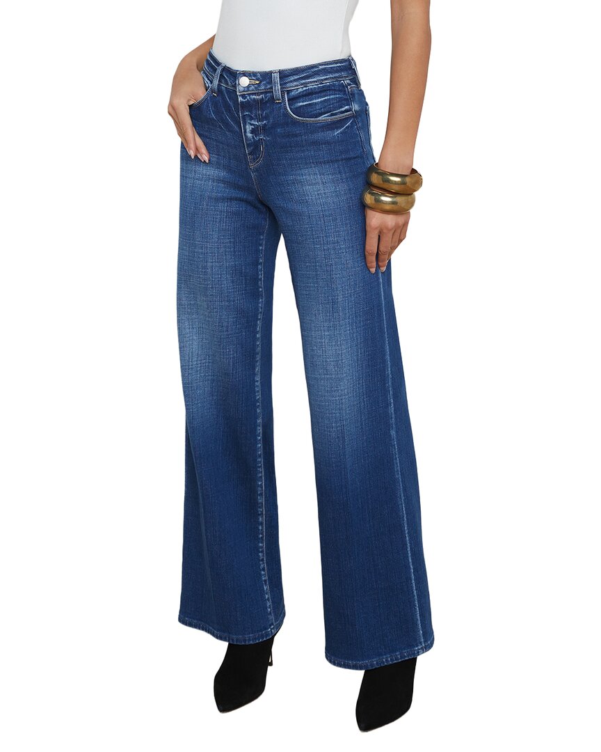 L’Agence Alicent High-Rise Sneaker Wide Leg Jean