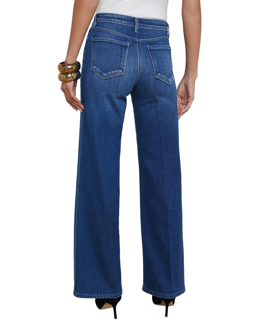 L’Agence Alicent High-Rise Sneaker Wide Leg Jean