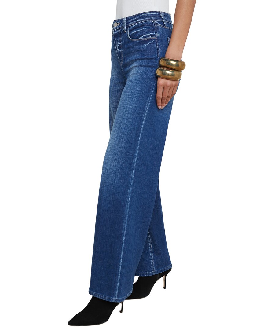L’Agence Alicent High-Rise Sneaker Wide Leg Jean