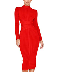 Amina Glam Midi Dress