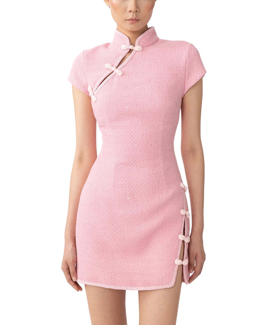Sau Lee Ada Tweed Mini Dress