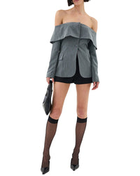 Extro&Vert Maeve Blazer Top