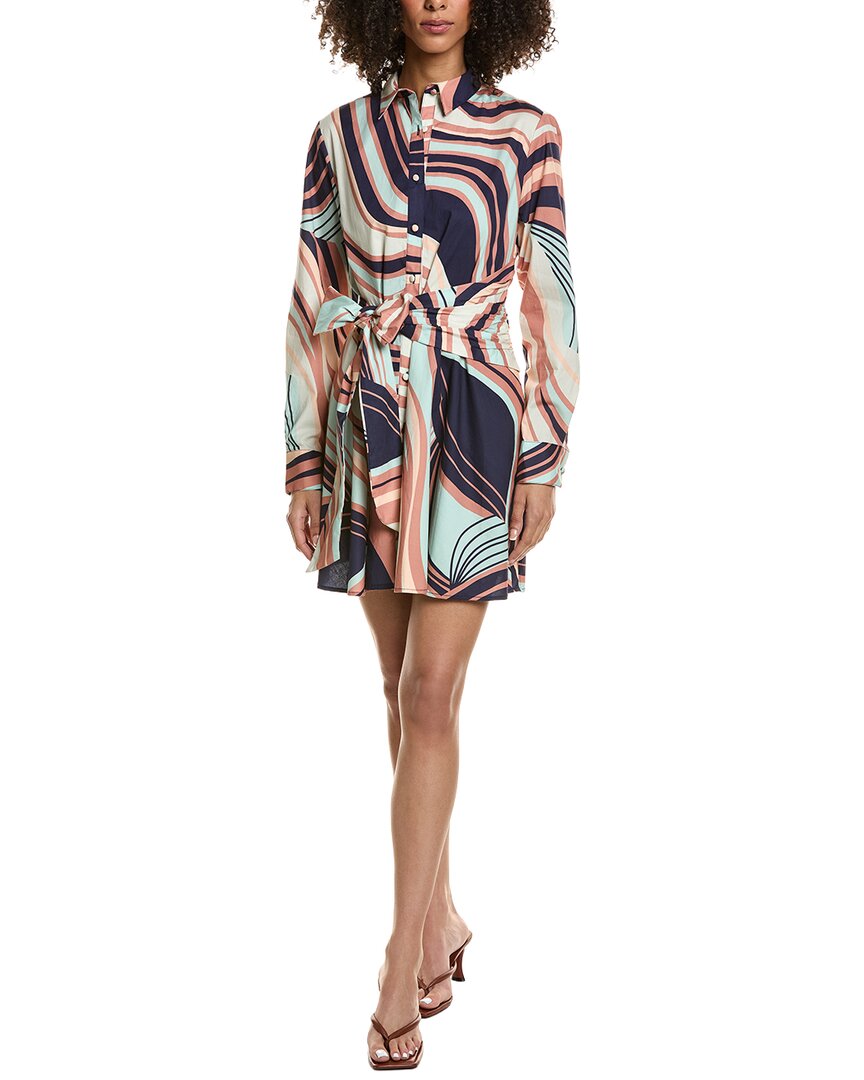 Hutch Okin Button Front Mini Dress