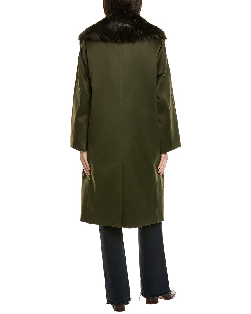 Cynthia Rowley Satin Coat