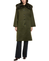 Cynthia Rowley Satin Coat