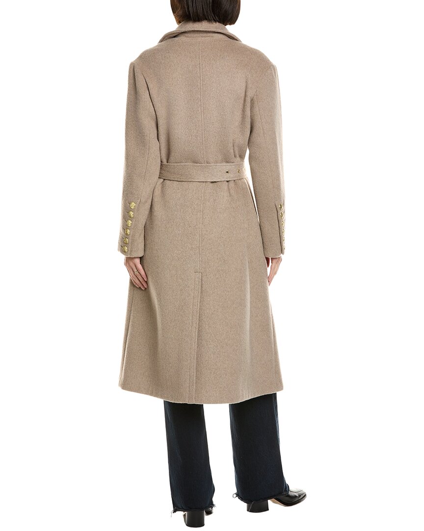 Cynthia Rowley Wool-Blend Trench Coat