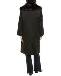 Cynthia Rowley Satin Coat