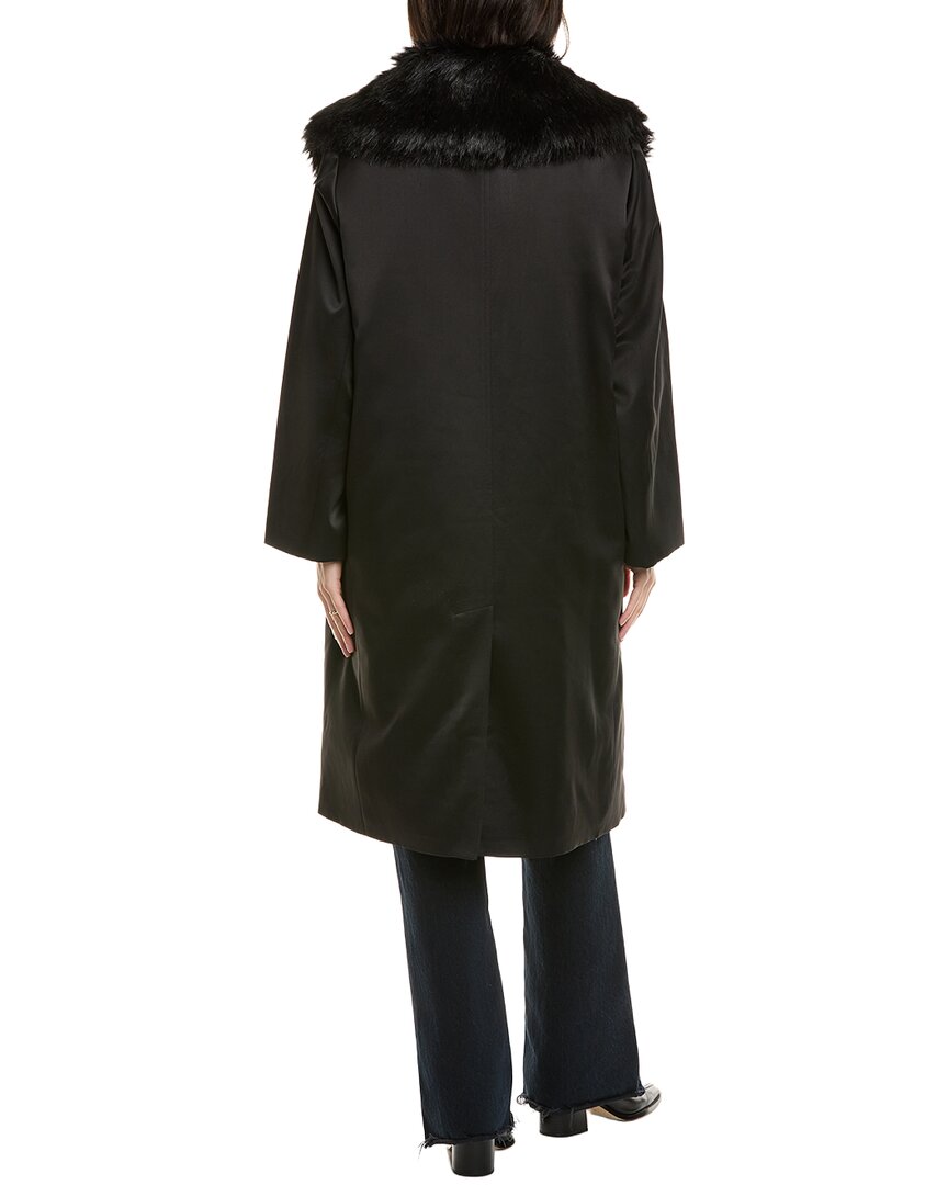 Cynthia Rowley Satin Coat