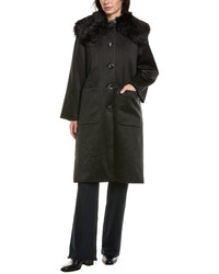 Cynthia Rowley Satin Coat