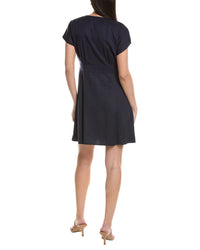 Jl Luxe Linen-Blend Mini Dress