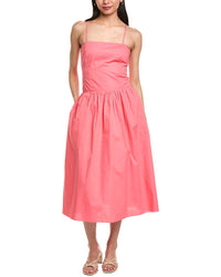 Garrie B Drop-Waist Midi Dress