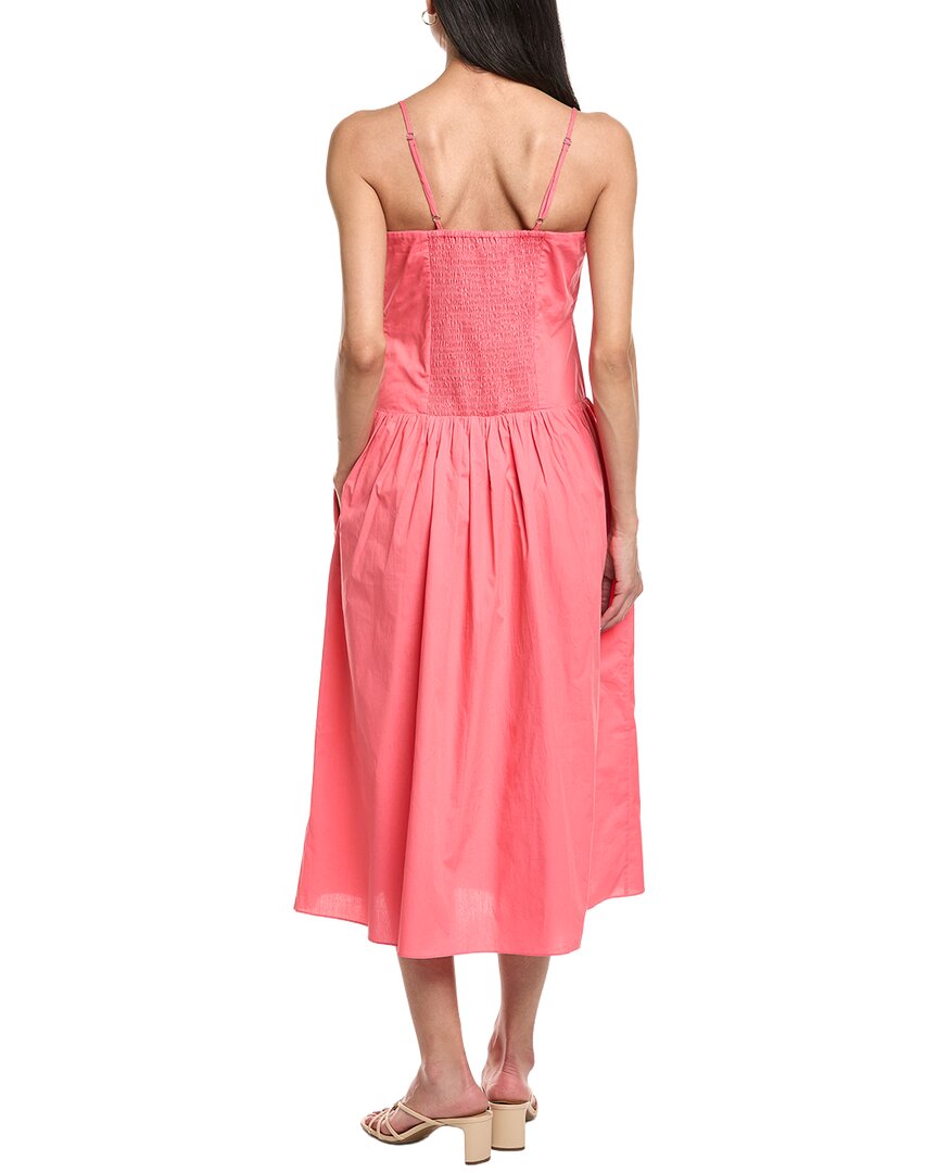 Garrie B Drop-Waist Midi Dress
