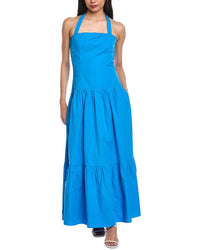 Garrie B Halter Maxi Dress