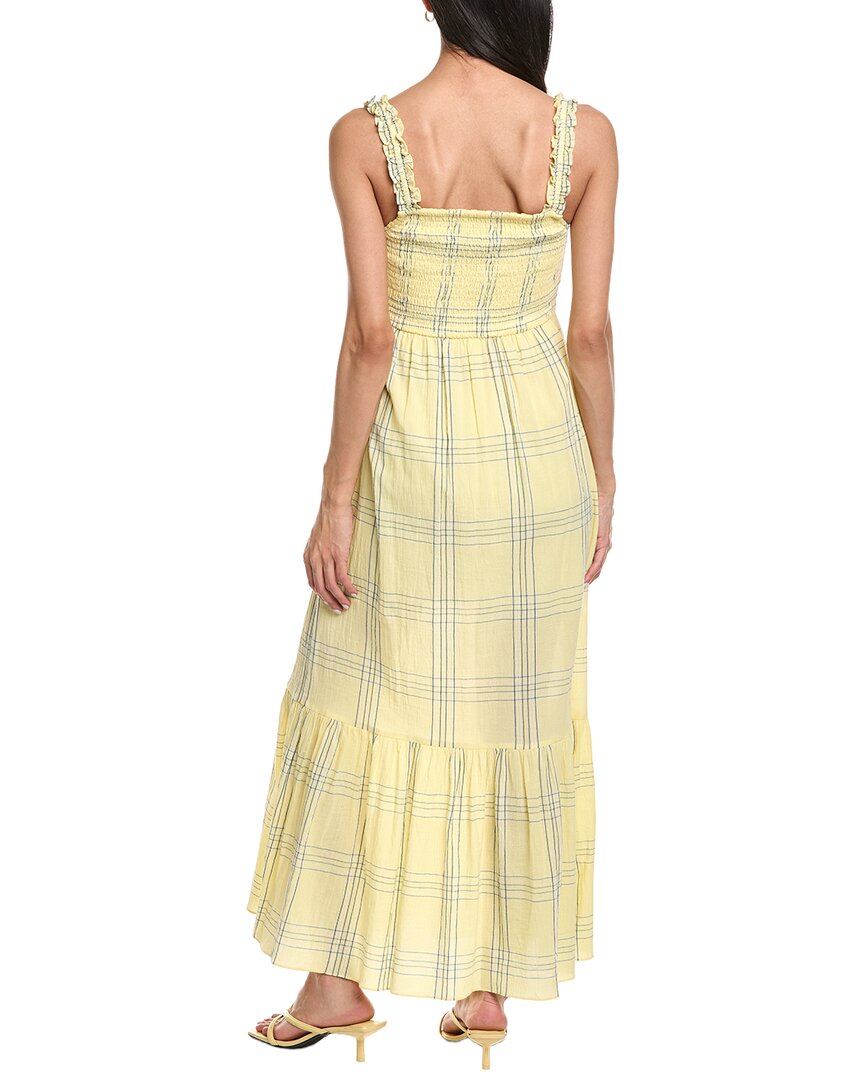 Garrie B Ruffled Strap Maxi Dress