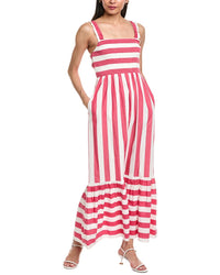 Garrie B Ruffled Strap Maxi Dress