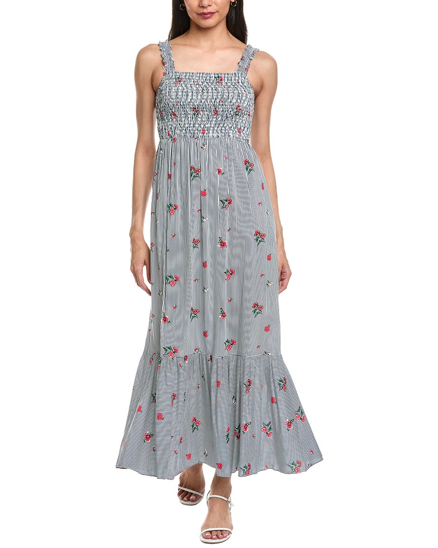 Garrie B Ruffled Strap Maxi Dress