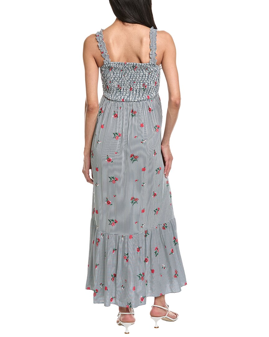 Garrie B Ruffled Strap Maxi Dress