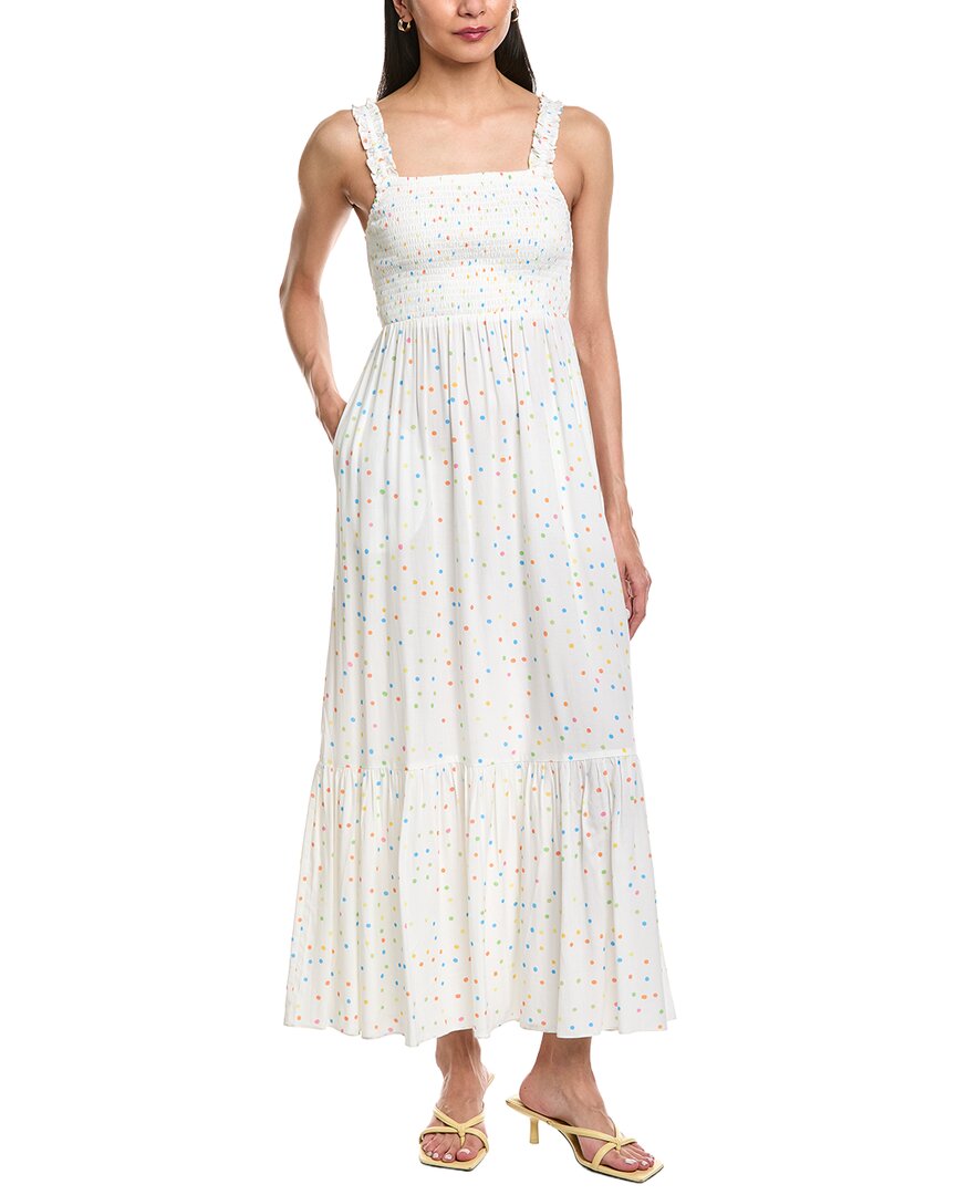 Garrie B Ruffled Strap Maxi Dress