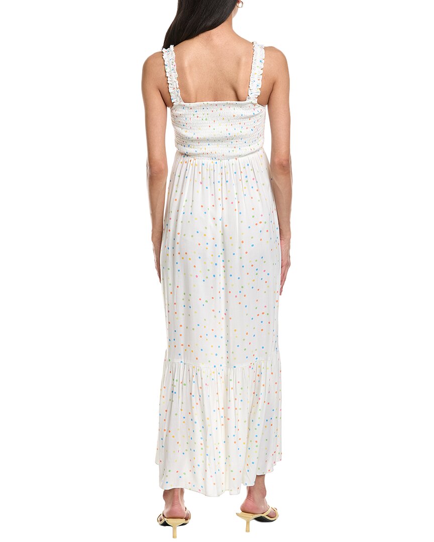Garrie B Ruffled Strap Maxi Dress