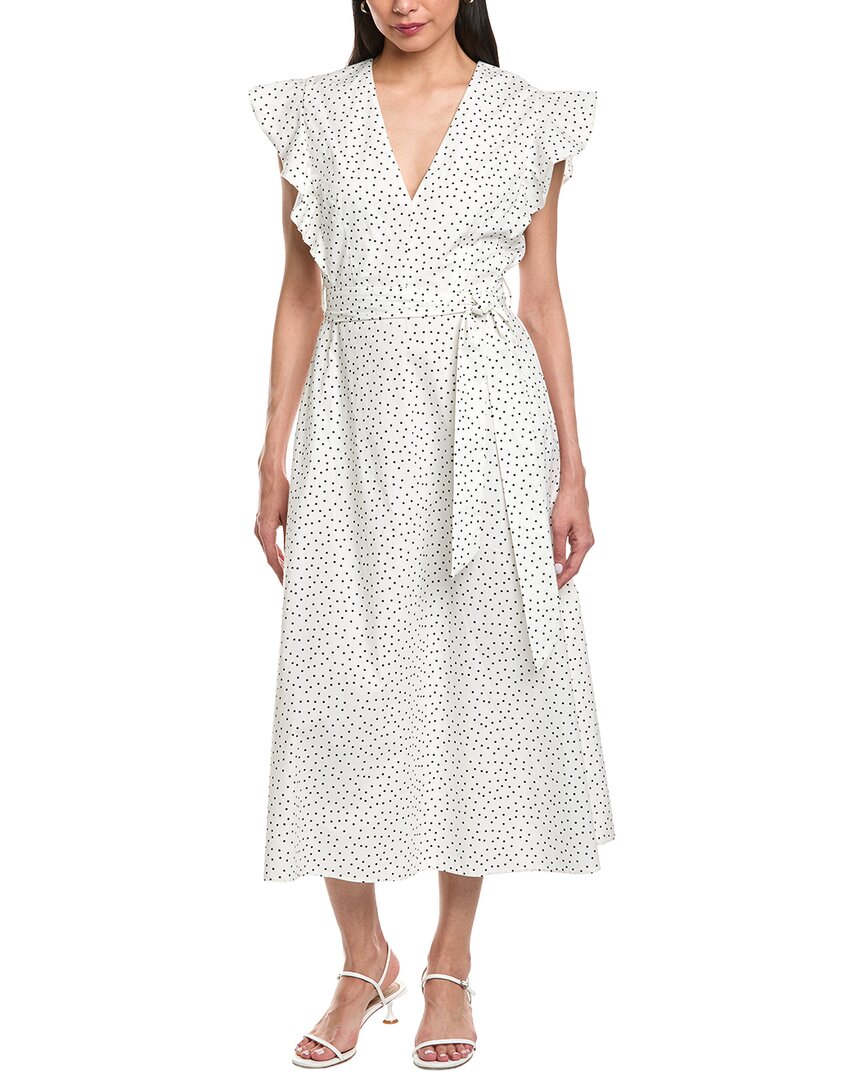 Garrie B V-Neck Midi Dress