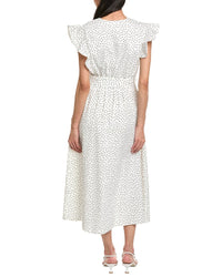 Garrie B V-Neck Midi Dress