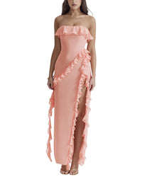 Gvibi Solid Maxi Dress
