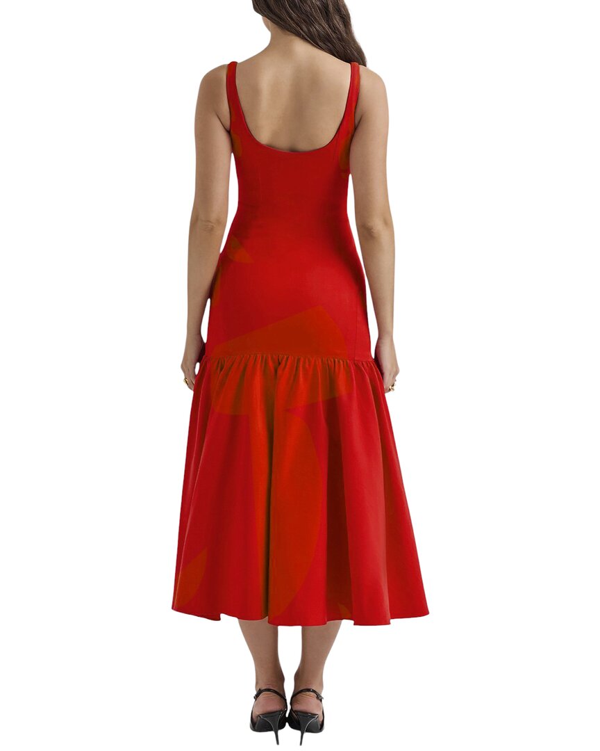Gvibi Solid Midi Dress