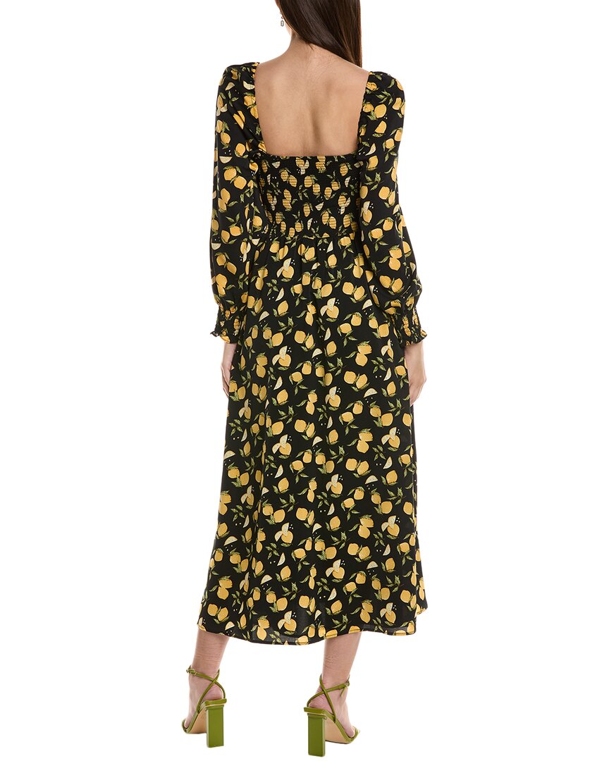 O.P.T. Classic Smocked Maxi Dress