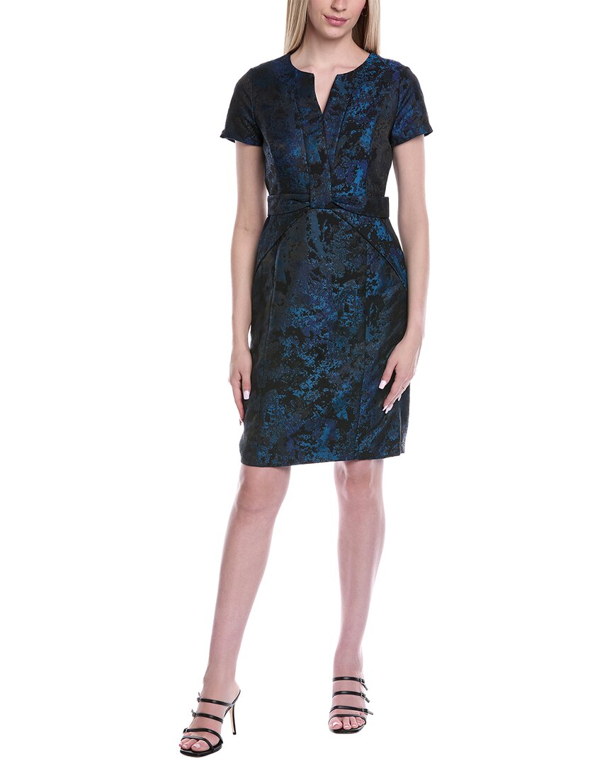 SHANI Shani Jacquard Sheath Dress