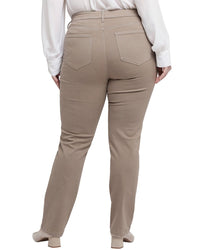 Nydj Plus Marilyn Country Oak Straight Leg Jean