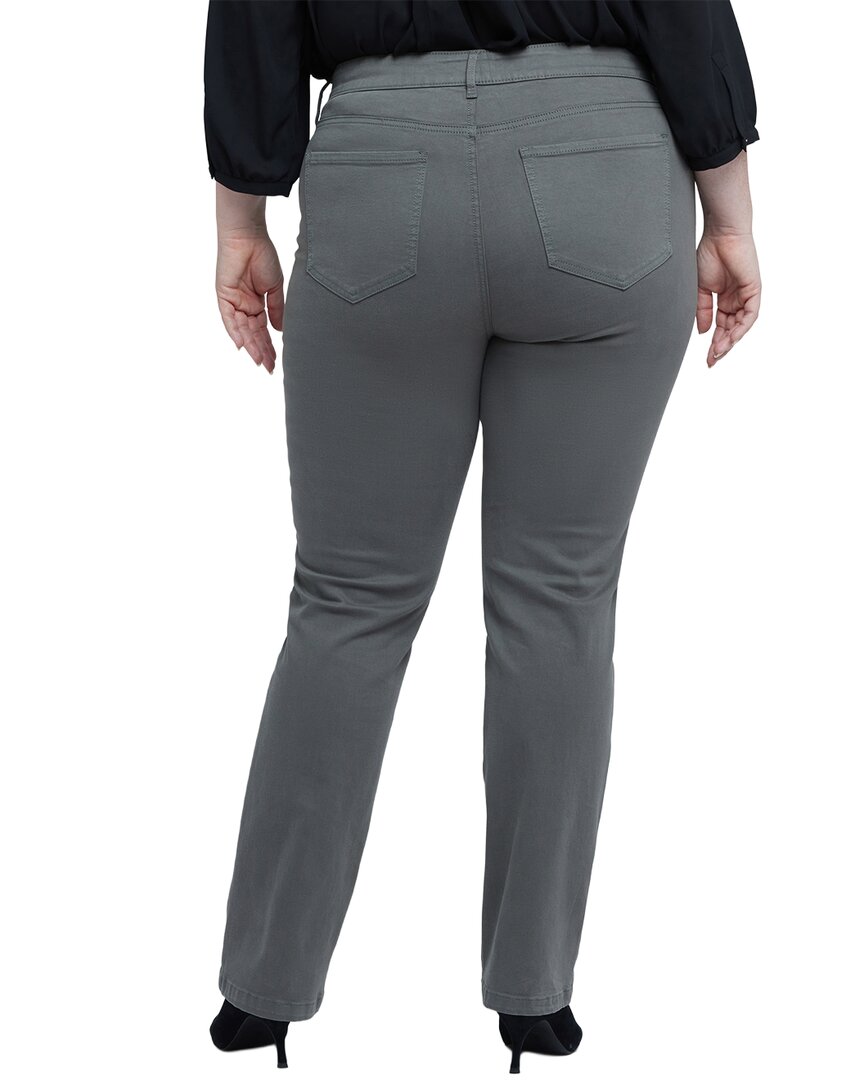 Nydj Plus Marilyn Vine Leaf Straight Leg Jean