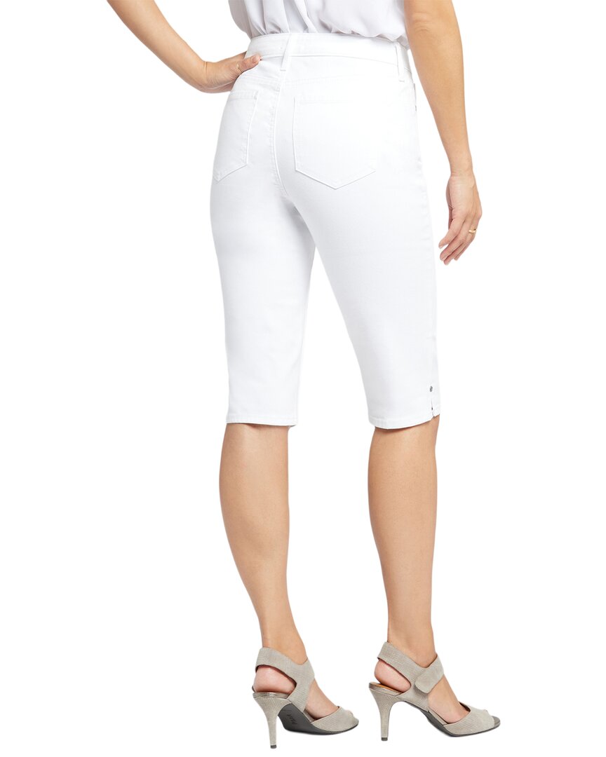Nydj Petite Sophie Optic White Capri Jean