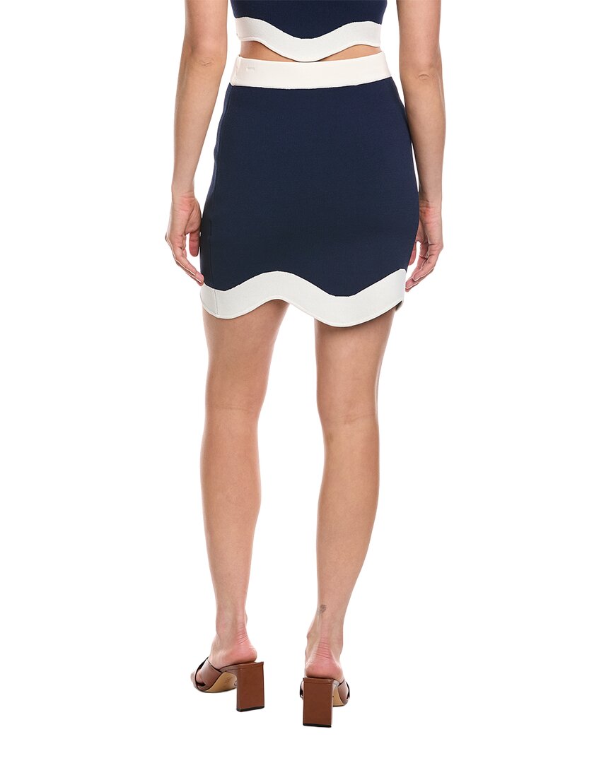 Amur Dean Jacquard Knit Mini Skirt