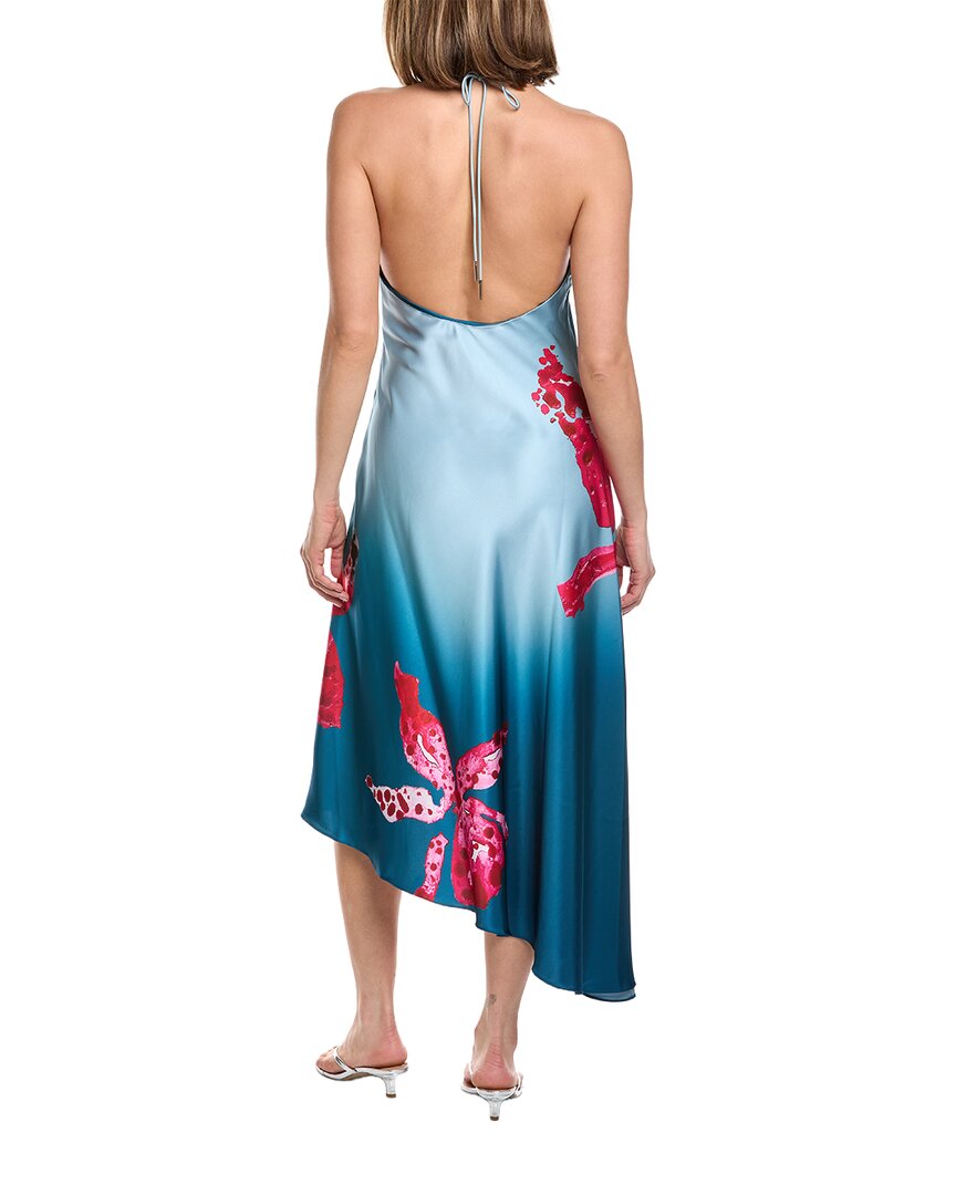 Amur Alohi Print Midi Dress