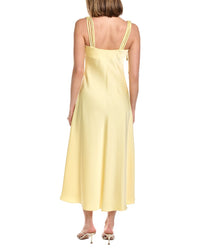 Amur Liza Pleated Midi Dress