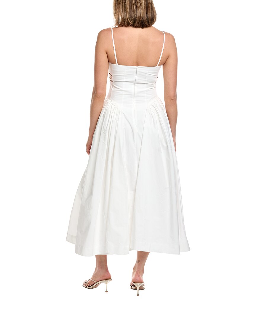 Amur Aliza Midi Poplin Dress