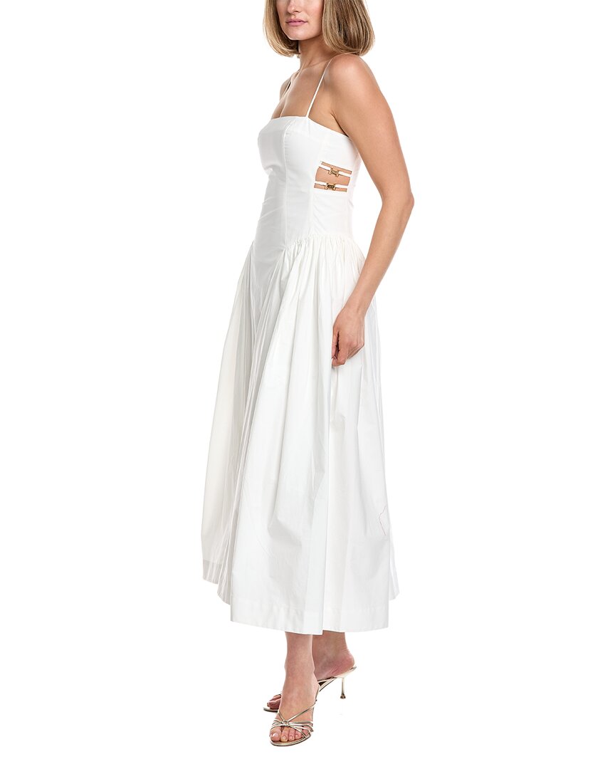 Amur Aliza Midi Poplin Dress