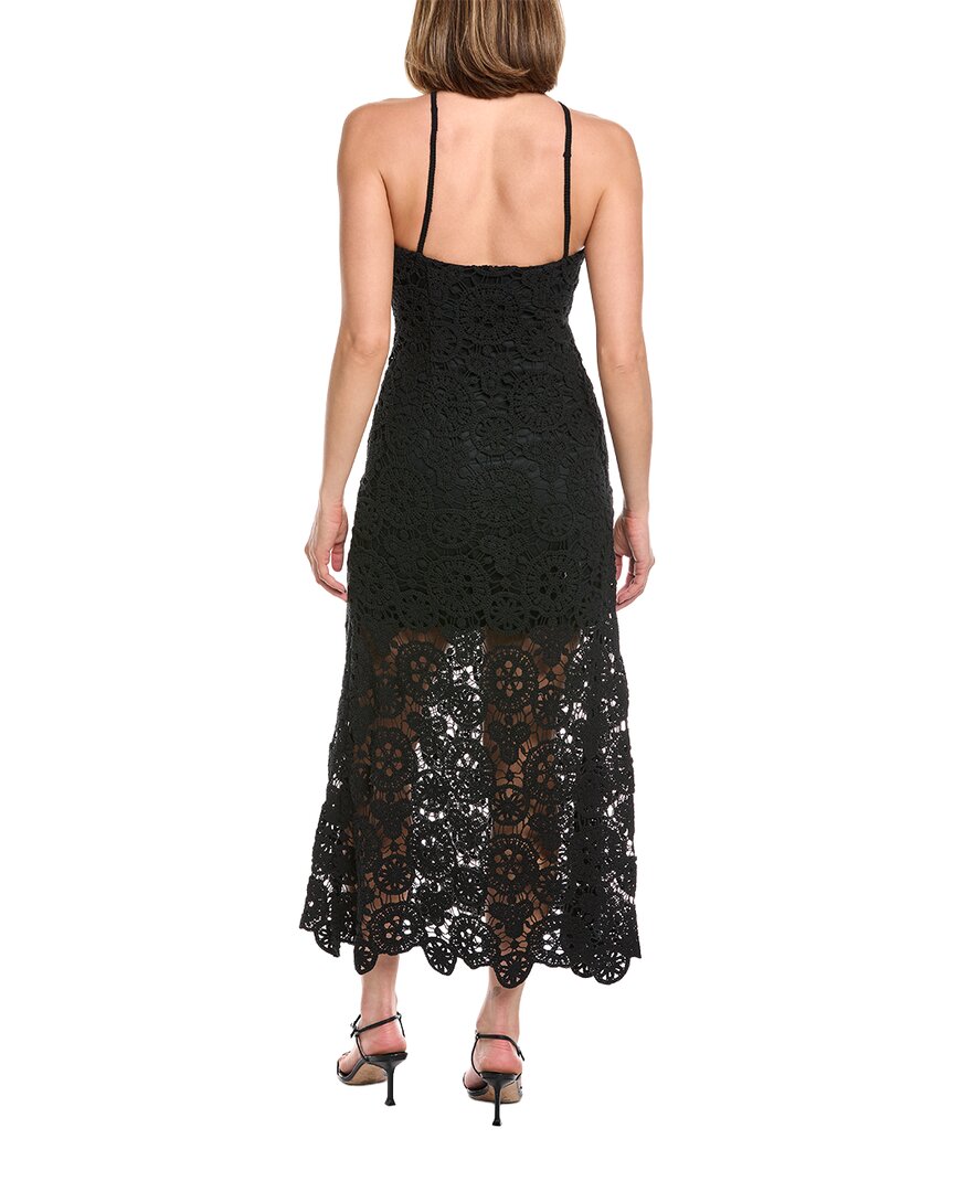 Amur Crochet Midi Dress